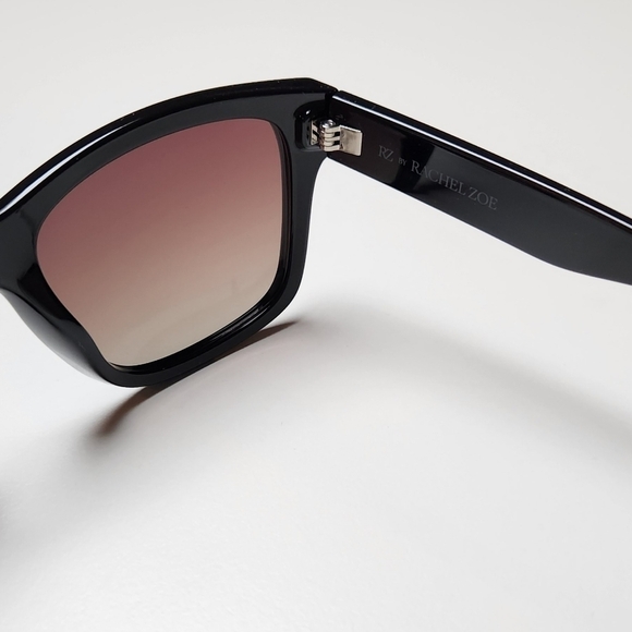 Rachel Zoe Fawn Sunglasses Black - Picture 12 of 14